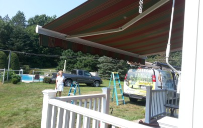 George and Anne’s Retractable Awning