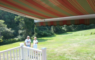 George and Anne’s Retractable Awning